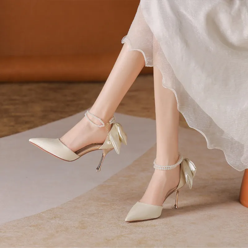 MADALLO Slim Heel High Heels Women's-3