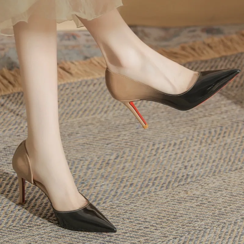 MADALLO Slim Heel High Heels Women's-4