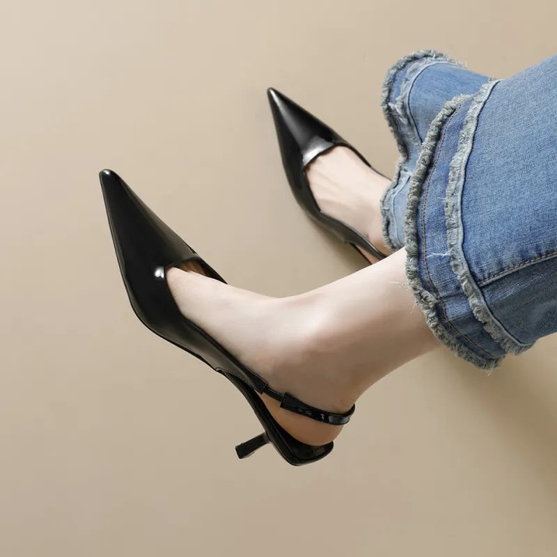 MADALLO Chunky Heel High Heels 5cm Women's-6