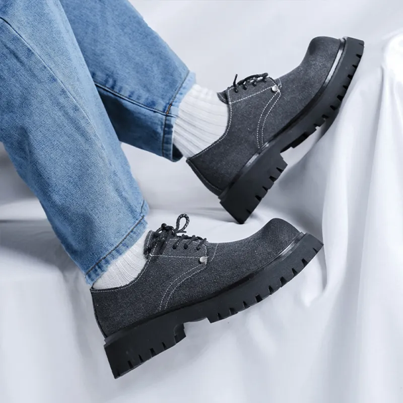 MADALLO Slip Resistant, Abrasion Resistant, Breathable, Height Increasing Low Top Casual Shoes Men's-9