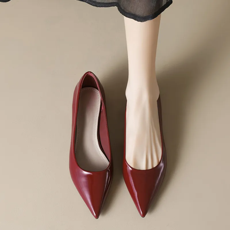 MADALLO Chunky Heel High Heels 3cm Women's-9