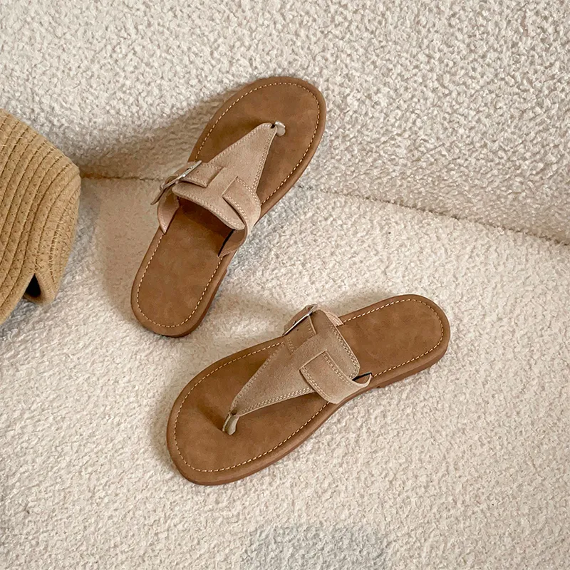MADALLO Rubber Sole Flip Flops Women's-4