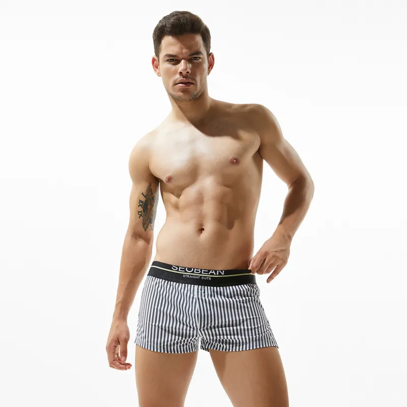 SEOBEAN Boxer Shorts Men's 3 Pack-3
