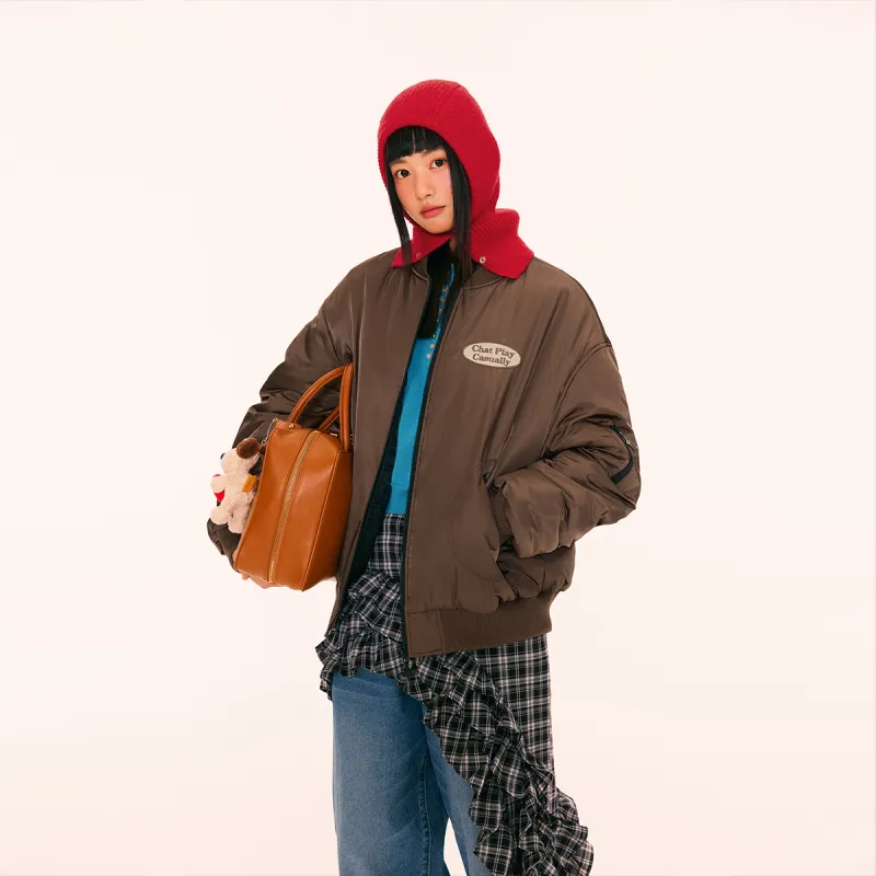 Mmlg Puffer Jacket Unisex Twilight Brown-3