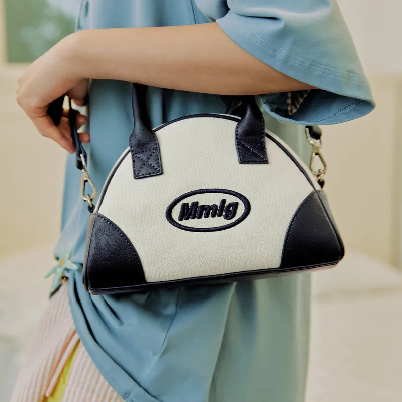 Mmlg Cotton Handbag Medium Size Unisex Multicolor-3