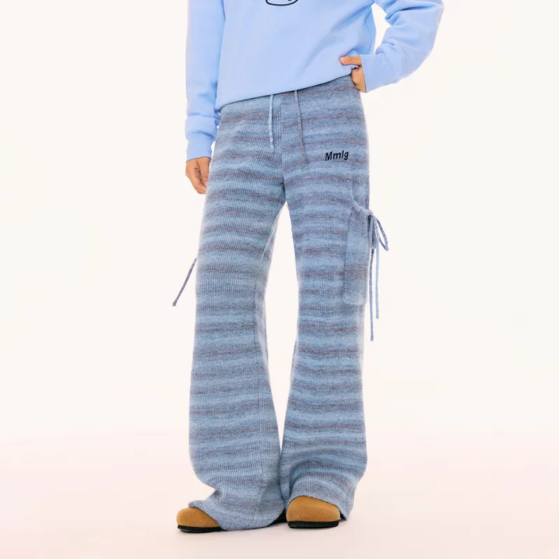 Mmlg Casual Pants Unisex Haze Blue-2
