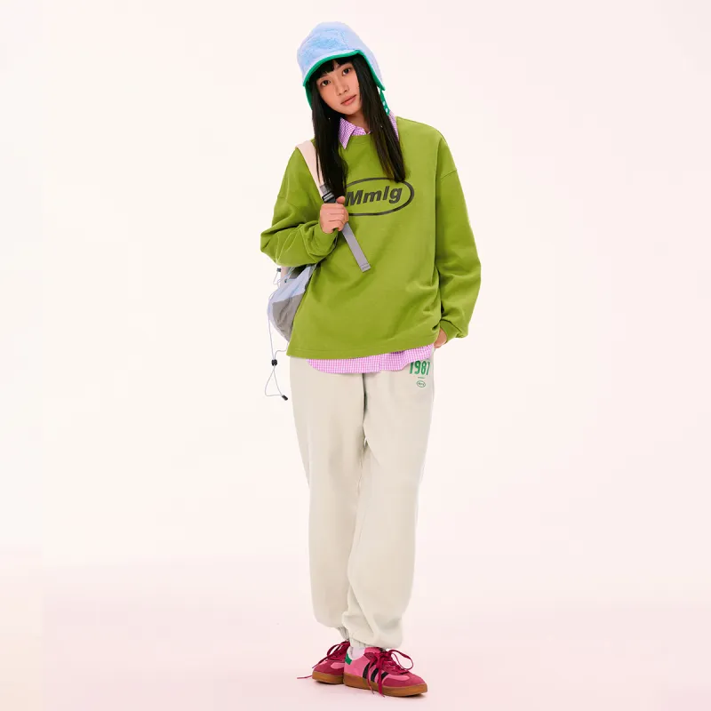 Mmlg Casual Pants Unisex Greige-4