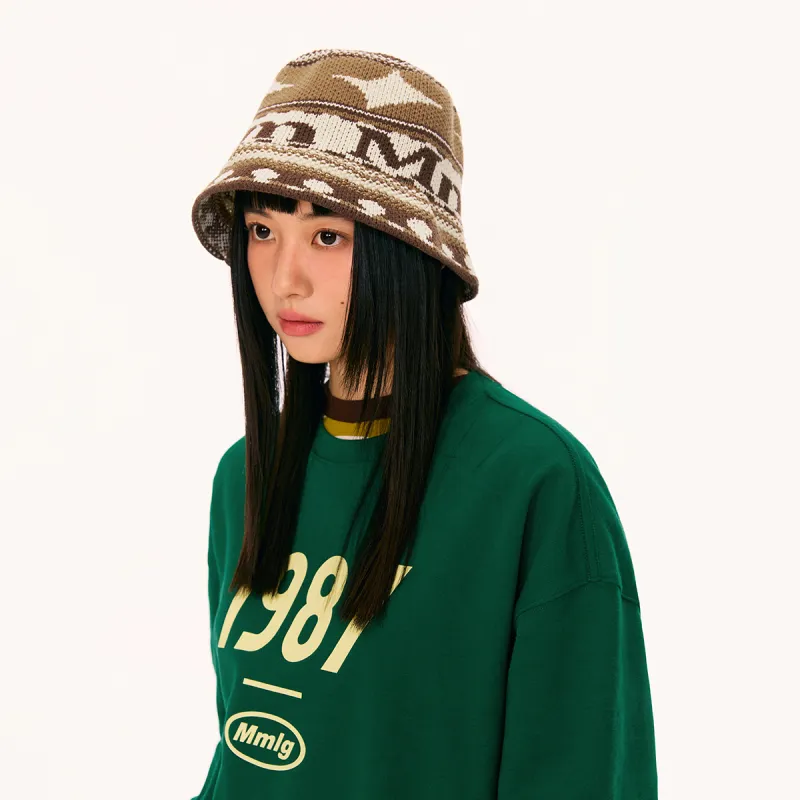 Mmlg 100% Cotton Bucket Hats Unisex Pink Blue/Beige Coffee/Black Gray-6