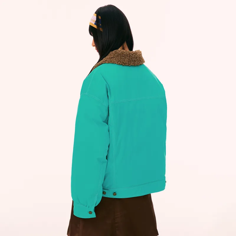 Mmlg Down Jacket Unisex Turquoise-2