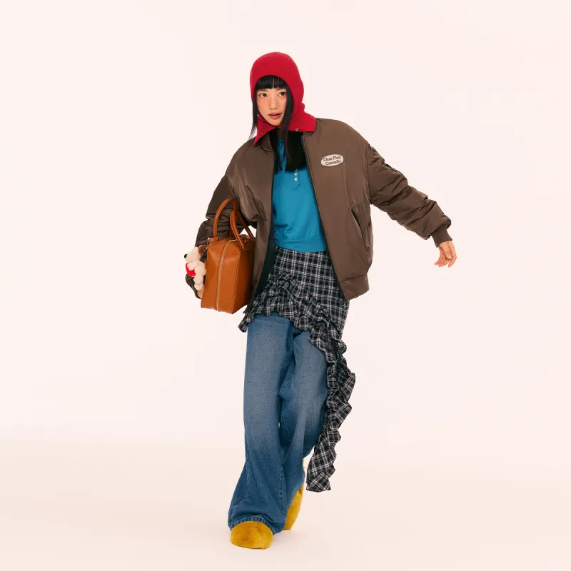 Mmlg Puffer Jacket Unisex Twilight Brown-5