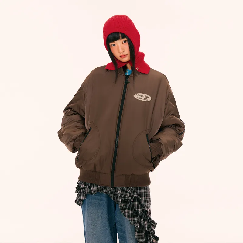 Mmlg Puffer Jacket Unisex Twilight Brown-2