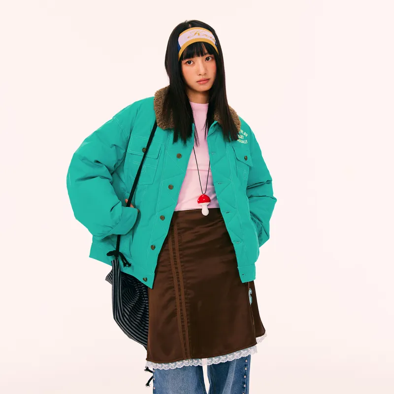 Mmlg Down Jacket Unisex Turquoise-4