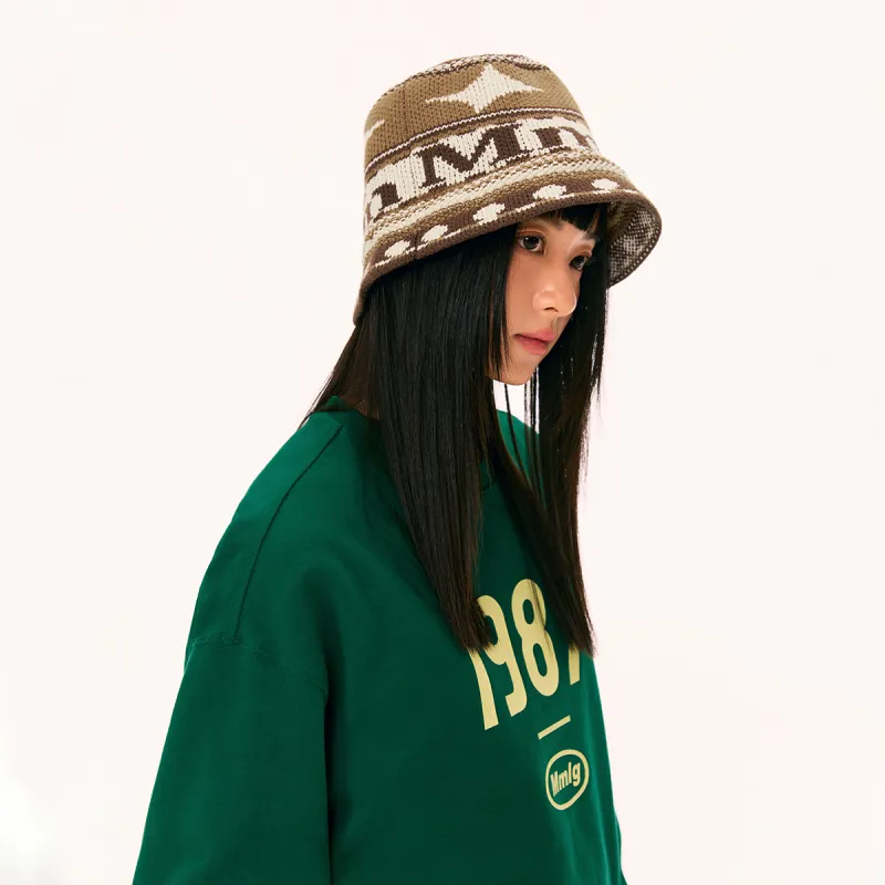 Mmlg 100% Cotton Bucket Hats Unisex Pink Blue/Beige Coffee/Black Gray-8