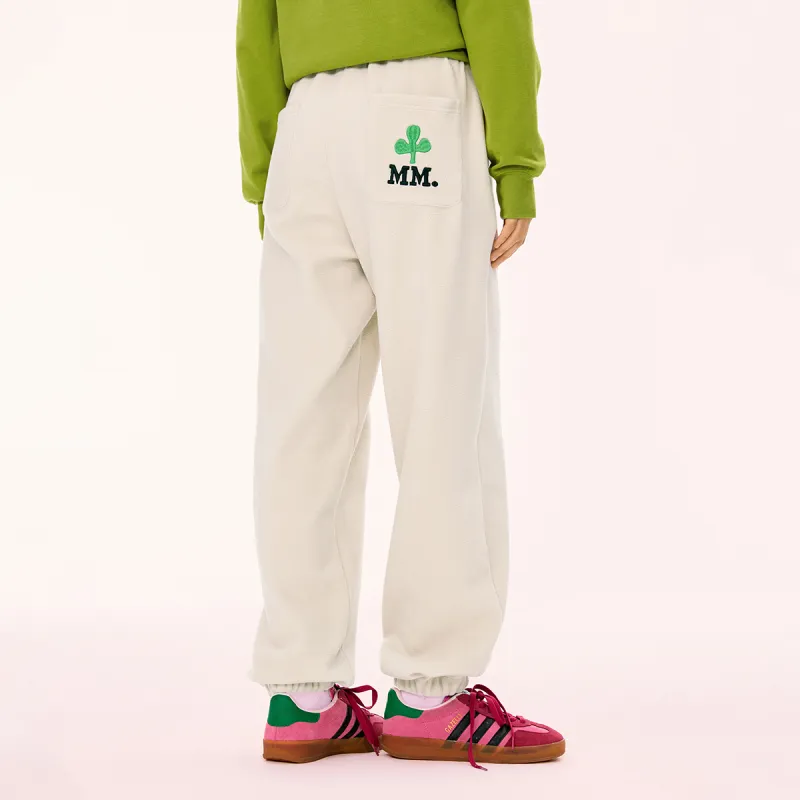 Mmlg Casual Pants Unisex Greige-3