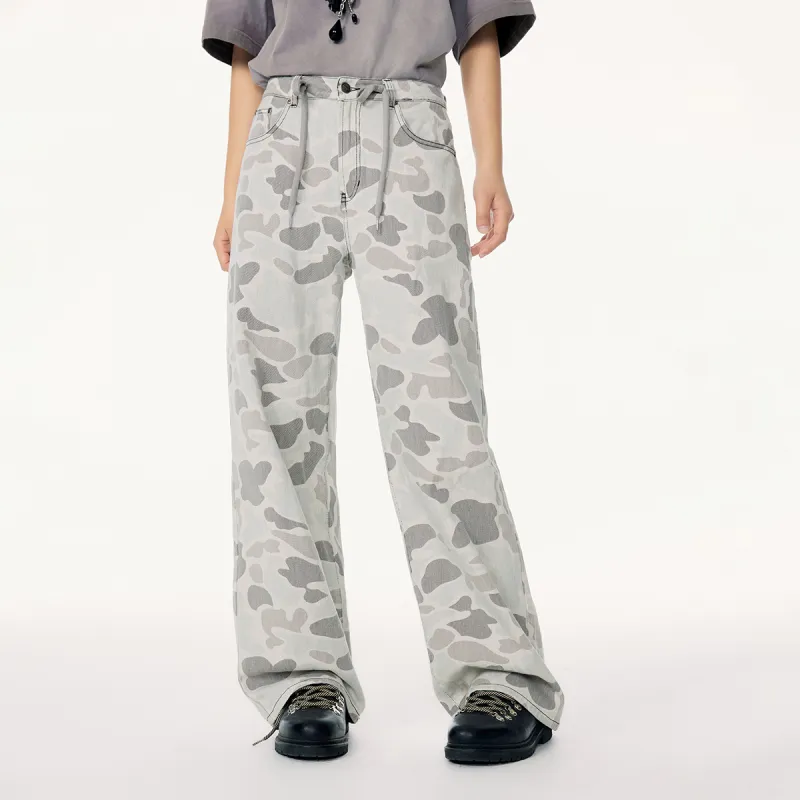 Mmlg Jeans Unisex Camouflage Gray-4