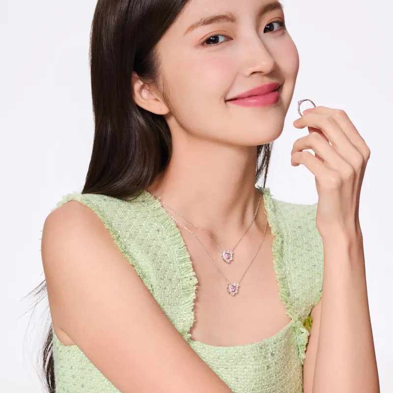 ZHENJIUJIU S925 Necklaces Women's-2