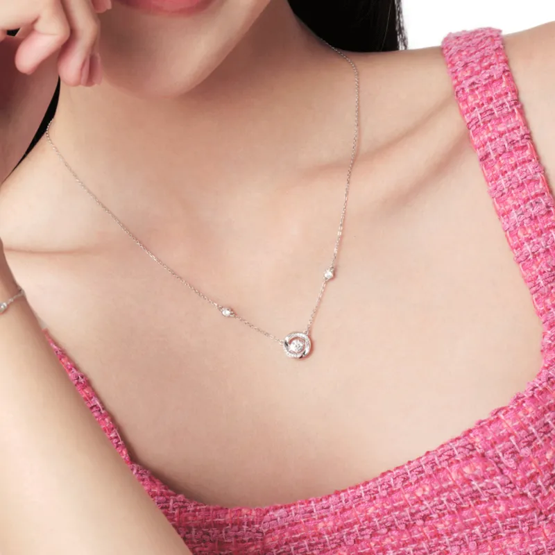ZHENJIUJIU Silver 925 Necklaces Women's-2