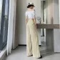 Apricot Ankle-Length Pants