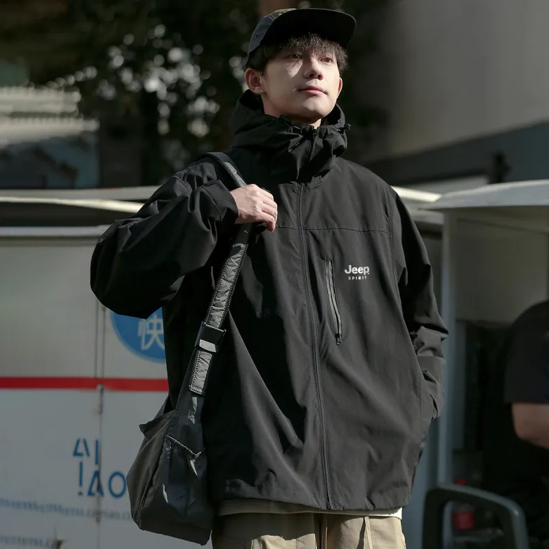 JEEP SPIRIT Waterproof, Windproof, UV Protection, Abrasion Resistant, Thermal Jacket Unisex-12