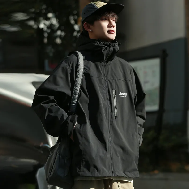 JEEP SPIRIT Waterproof, Windproof, UV Protection, Abrasion Resistant, Thermal Jacket Unisex-14