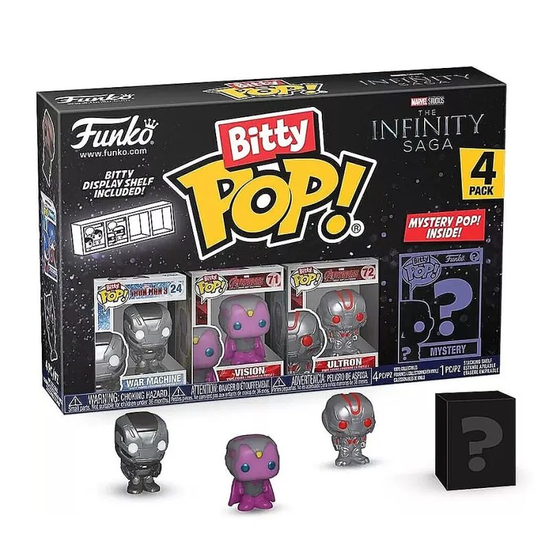Funko Marvel — Iron Man 4 Pack Chibi Figures-1
