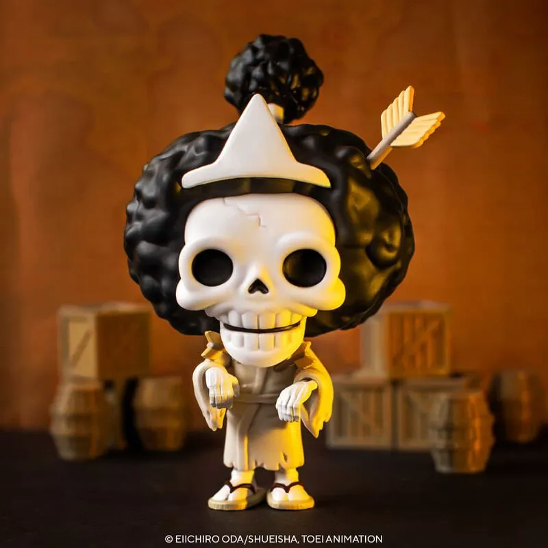 Funko POP Animation Collection One Piece, Brook Chibi Figures-2