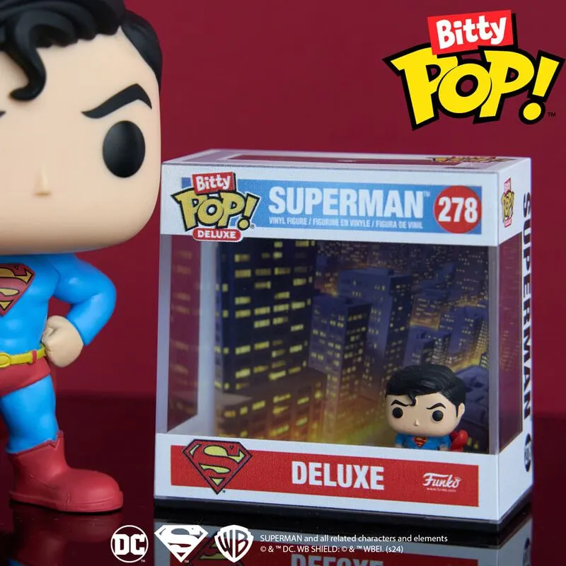 Funko Superman Cityscape Chibi Figures-3