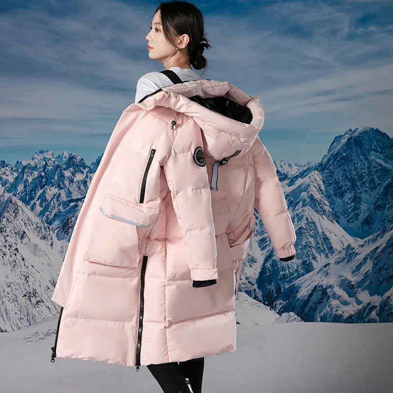 Yalu Padded Gundam 348g Down Jacket Unisex-11