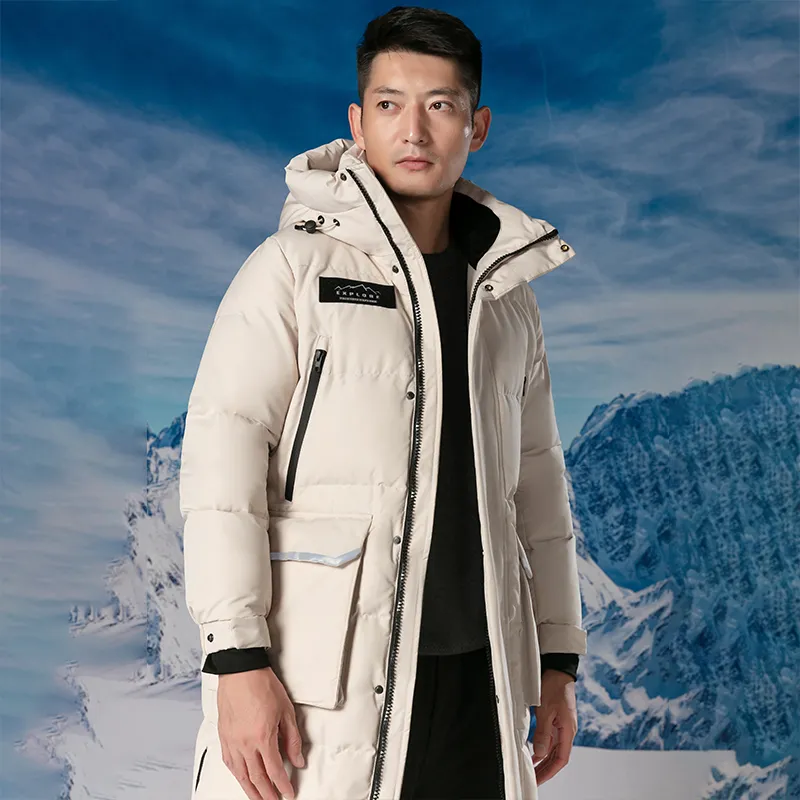 Yalu Padded Gundam 348g Down Jacket Unisex-4