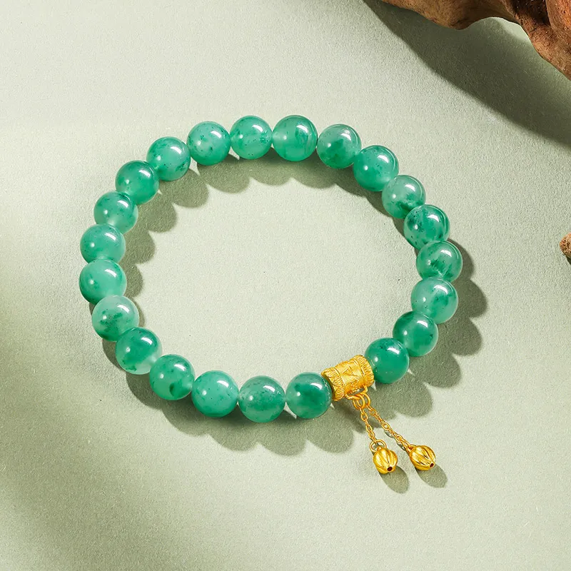 JINGUIFU African Emerald Bracelets Women's-3