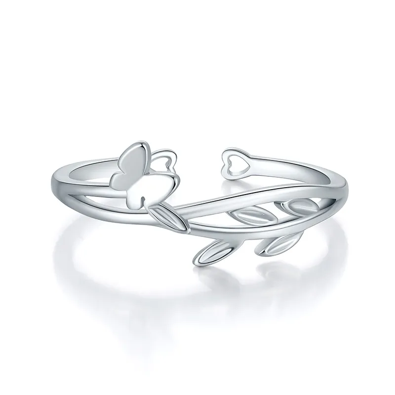 JINGUIFU S925 Silver Rings Women's-1