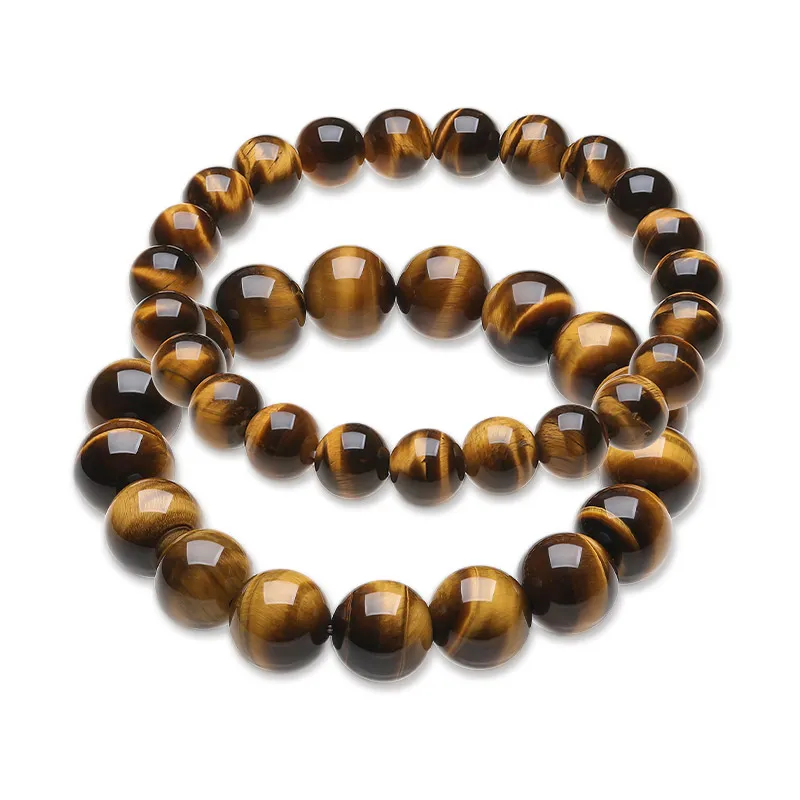 JINGUIFU Tiger's Eye Stone Bracelets Unisex-1