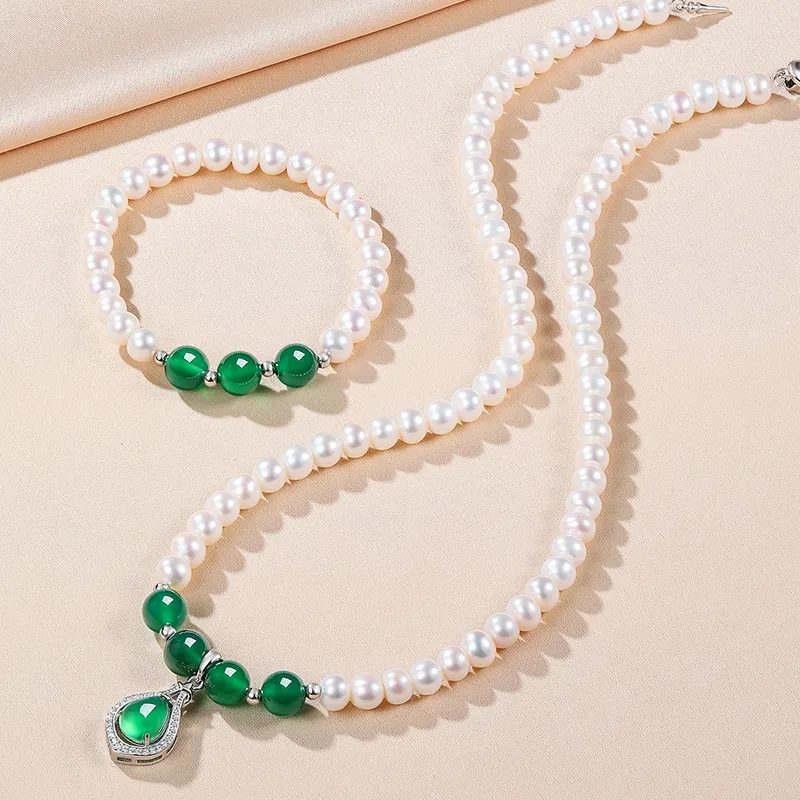 JINGUIFU Pearl Bracelets Women's-4