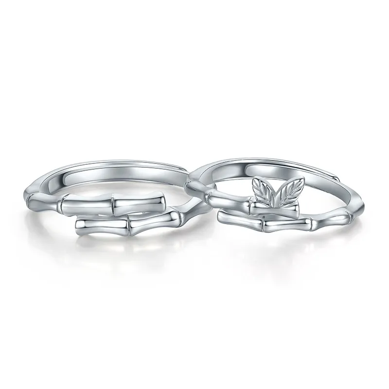 JINGUIFU S925 Silver Rings Unisex-1