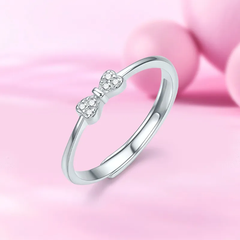 JINGUIFU S925 Silver Rings Women's-4