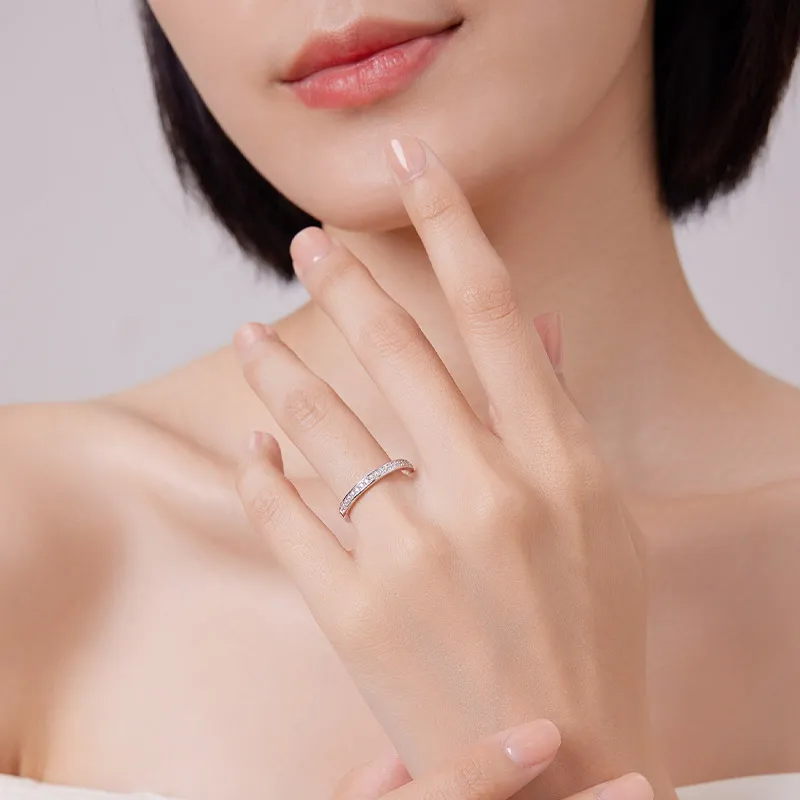 JINGUIFU S925 Silver Rings Unisex-3