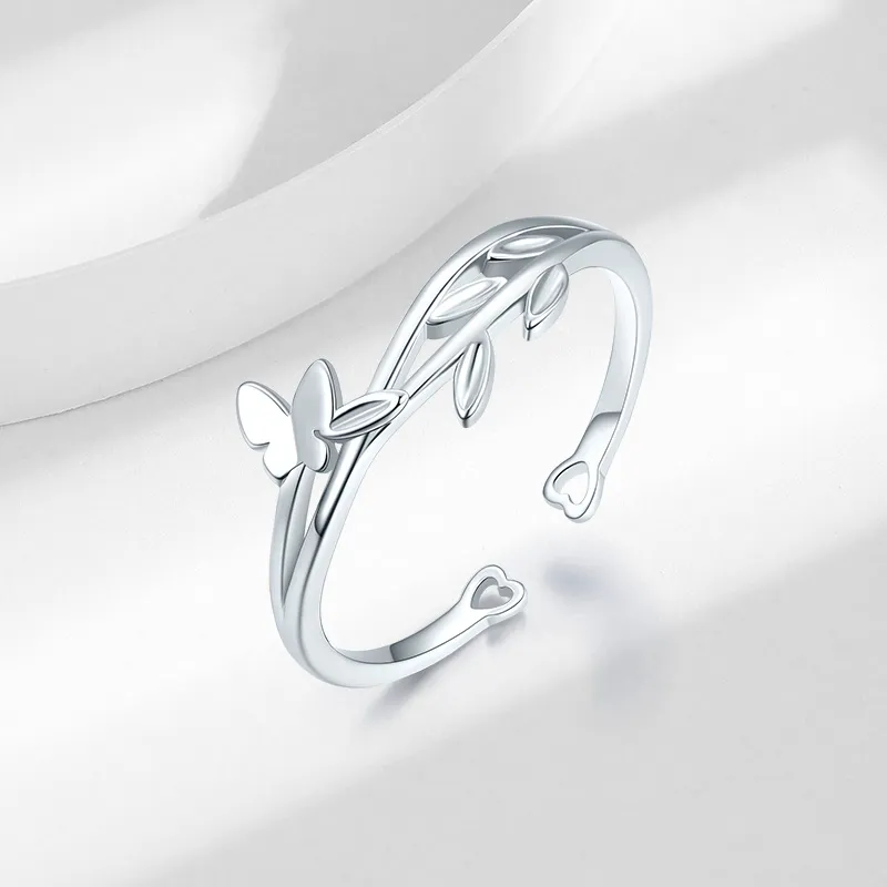JINGUIFU S925 Silver Rings Women's-3