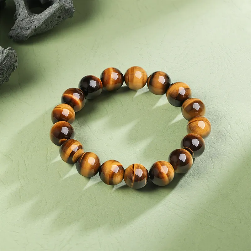 JINGUIFU Tiger's Eye Stone Bracelets Unisex-5