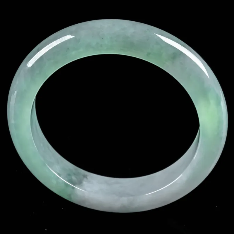 YUANLINYU Ice Glutinous Jadeite Bangles Women's-1