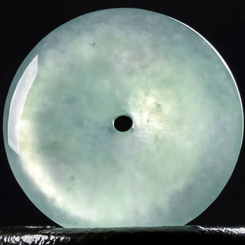 YUANLINYU Ice Glutinous Jadeite Pendants Unisex-5