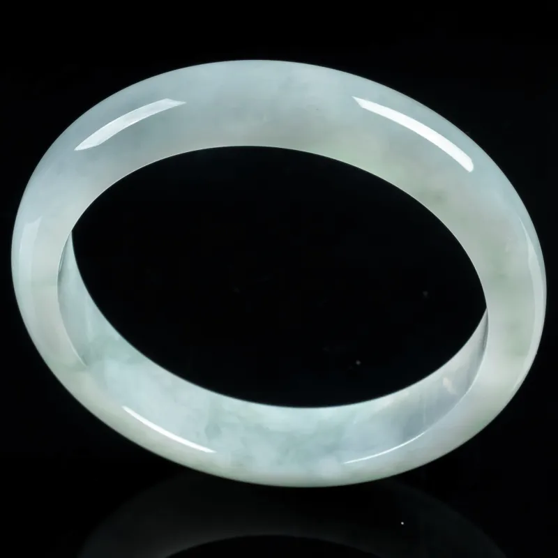 YUANLINYU Ice Glutinous Jadeite Bangles Women's-1