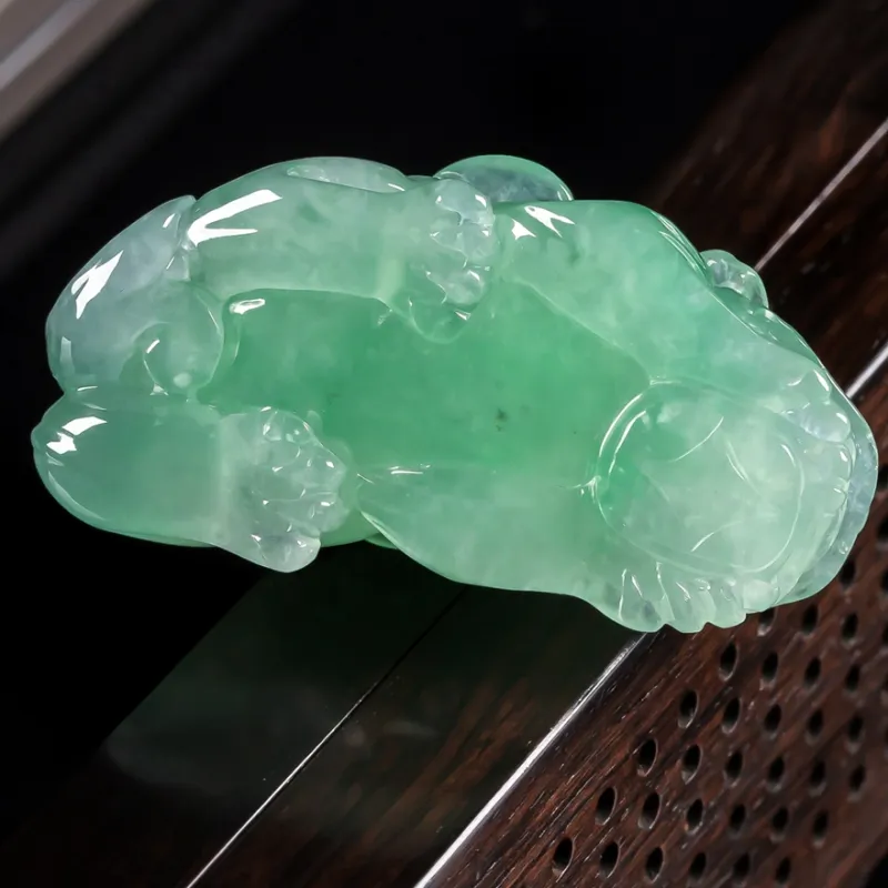 YUANLINYU Ice Glutinous Jadeite Pendants Unisex-5