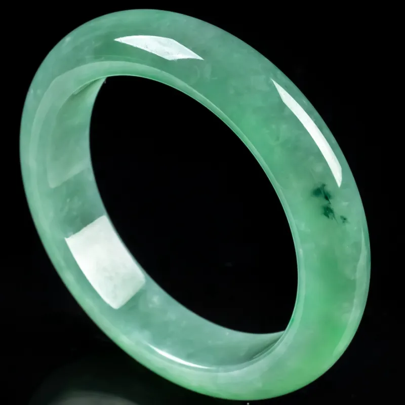 YUANLINYU Glutinous Jade Jadeite Bangles Women's-3