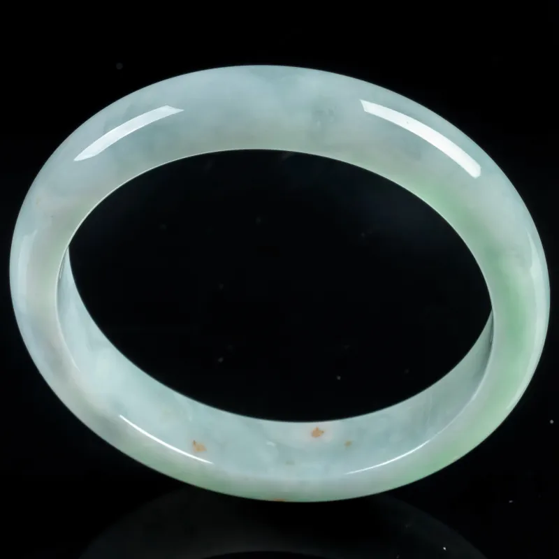 YUANLINYU Ice Glutinous Jadeite Bangles Women's-1