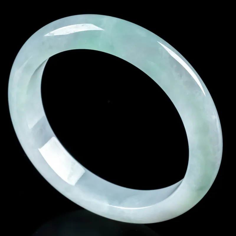 YUANLINYU Ice Glutinous Jadeite Bangles Women's-2