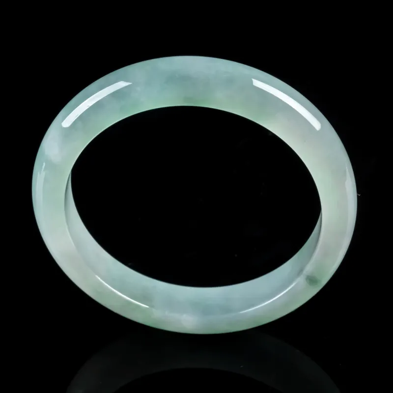 YUANLINYU Ice Glutinous Jadeite Bangles Women's-1