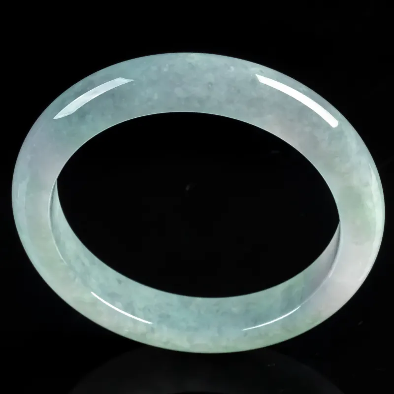 YUANLINYU Ice Glutinous Jadeite Bangles Women's-1