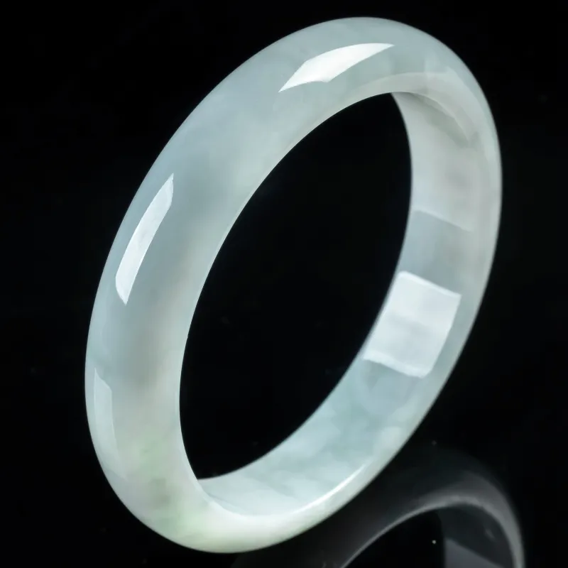 YUANLINYU Ice Glutinous Jadeite Bangles Women's-3