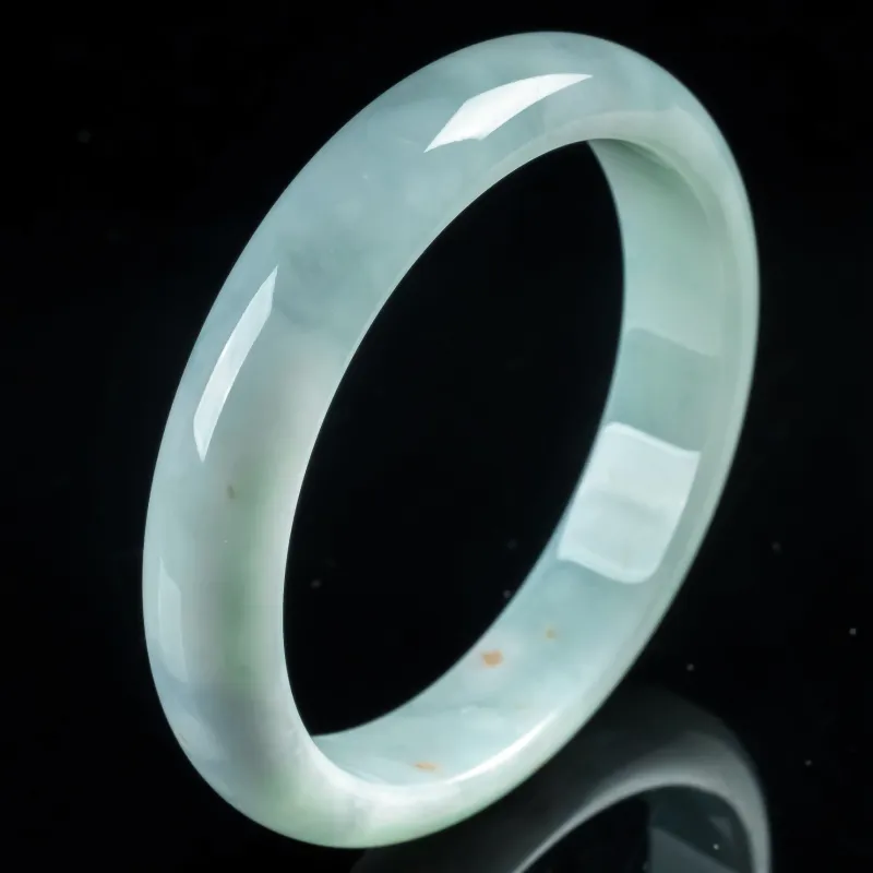YUANLINYU Ice Glutinous Jadeite Bangles Women's-3