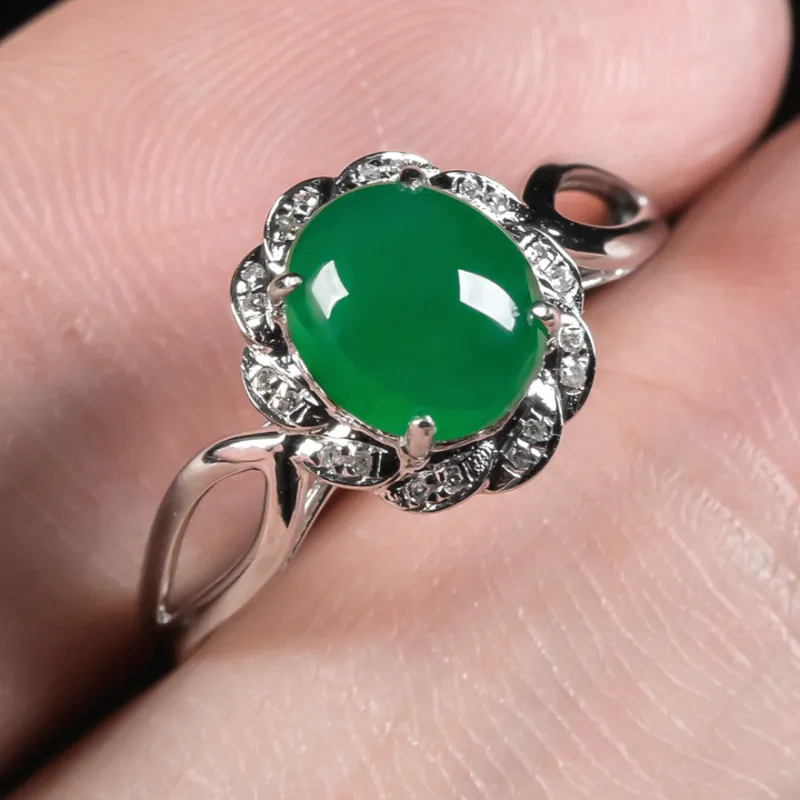 YUANLINYU Ice Glutinous Jadeite Bangles Women's-5